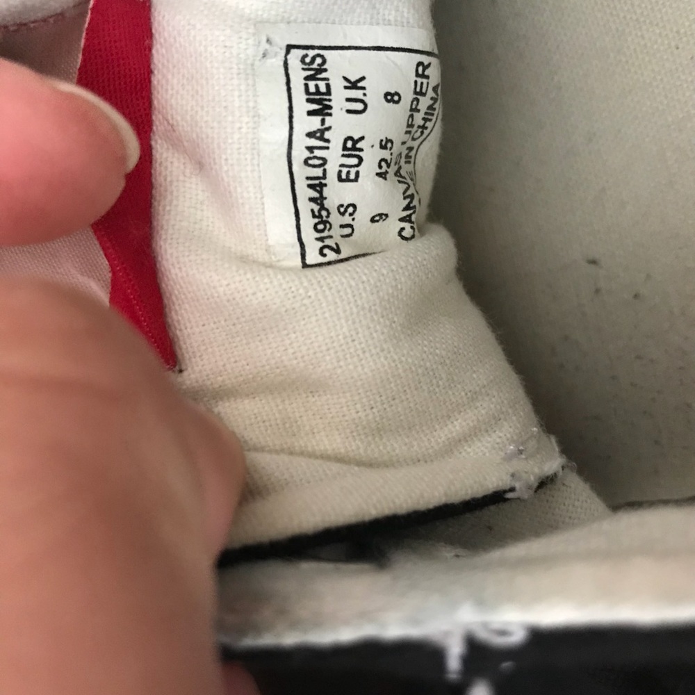 Custom made levi shoes. - Picture 7 of 7